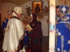 reliquaire offert  par Pere patrick et remis par SS Nicolas 1er ainsi que medailles et cartes sainte gracieuse